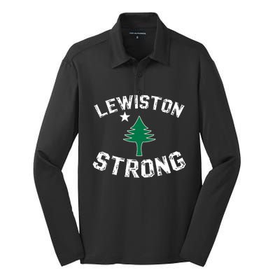 Lewiston Strong Lewiston Strong Silk Touch Performance Long Sleeve Polo