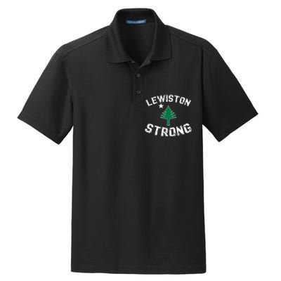 Lewiston Strong Lewiston Strong Dry Zone Grid Polo