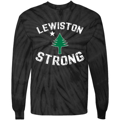 Lewiston Strong Lewiston Strong Tie-Dye Long Sleeve Shirt