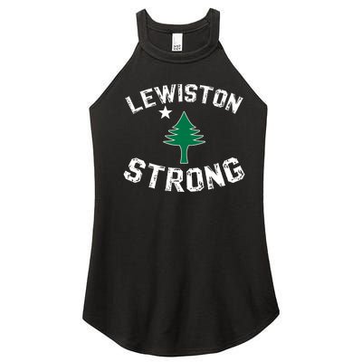 Lewiston Strong Lewiston Strong Women’s Perfect Tri Rocker Tank