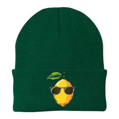 Lemon Sunglasses Knit Cap Winter Beanie