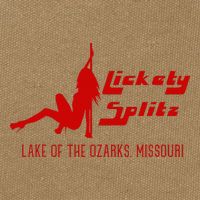 Lickety Splitz Lake Of The Ozarks Missouri Strip Club Cotton Canvas Backpack