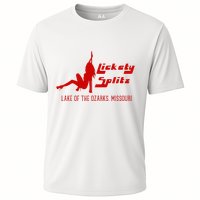 Lickety Splitz Lake Of The Ozarks Missouri Strip Club Cooling Performance Crew T-Shirt
