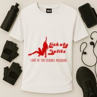 Lickety Splitz Lake Of The Ozarks Missouri Strip Club Cooling Performance Crew T-Shirt