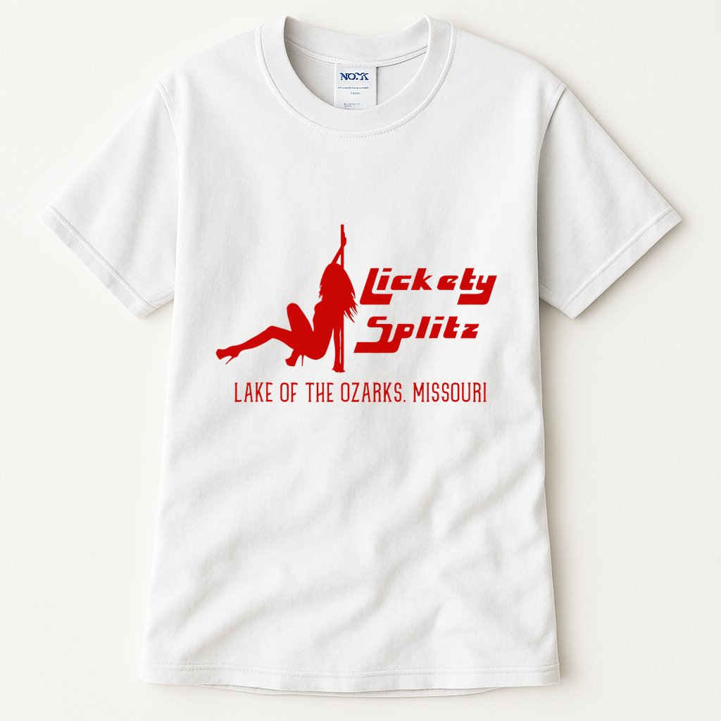 Lickety Splitz Lake Of The Ozarks Missouri Strip Club Tall T-Shirt