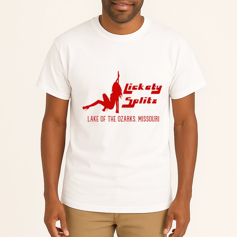 Lickety Splitz Lake Of The Ozarks Missouri Strip Club Tall T-Shirt