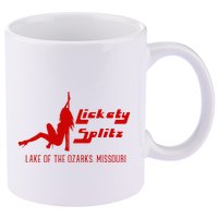 Lickety Splitz Lake Of The Ozarks Missouri Strip Club 11oz C Handle Ceramic Mug