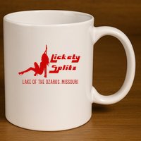Lickety Splitz Lake Of The Ozarks Missouri Strip Club 11oz C Handle Ceramic Mug