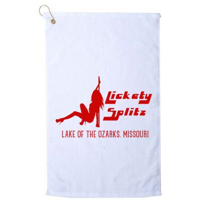 Lickety Splitz Lake Of The Ozarks Missouri Strip Club Golf Towel