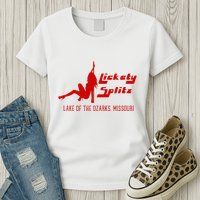 Lickety Splitz Lake Of The Ozarks Missouri Strip Club Womens T-Shirt