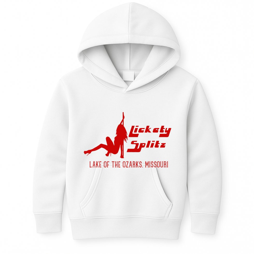 Lickety Splitz Lake Of The Ozarks Missouri Strip Club Kids Hoodie