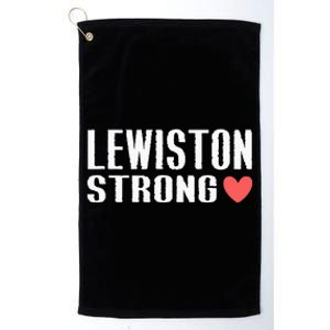 Lewiston Strong Platinum Collection Golf Towel