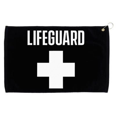 Lifeguard Sayings Life Guard Job Grommeted Golf Towel