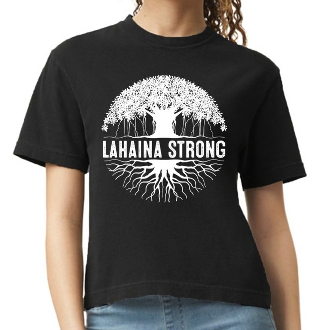 Lahaina Strong Comfort Colors Boxy T-Shirt