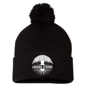 Lahaina Strong Pom Pom 12in Knit Beanie