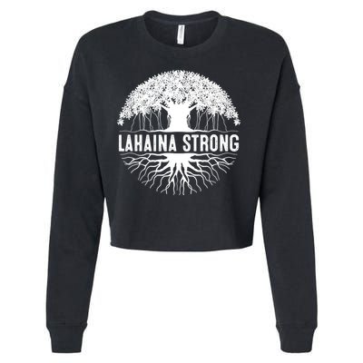 Lahaina Strong Cropped Pullover Crew