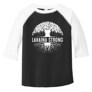 Lahaina Strong Long Sleeve Toddler Fine Jersey T-Shirt