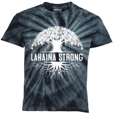 Lahaina Strong Long Sleeve Kids Tie-Dye T-Shirt