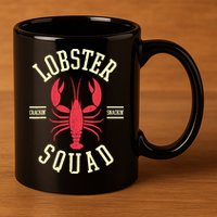 Lobster Squad Lobster Festival I Lobster Enthusiasts 11oz C Handle Ceramic Mug