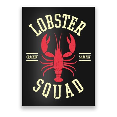 Lobster Squad Lobster Festival I Lobster Enthusiasts Poster