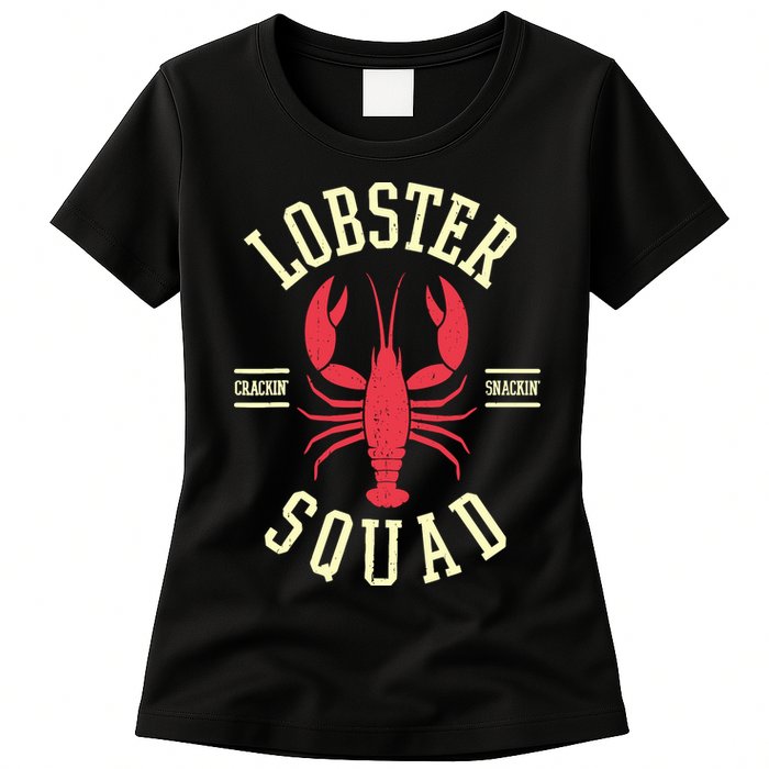 Lobster Squad Lobster Festival I Lobster Enthusiasts Womens T-Shirt