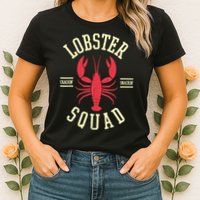 Lobster Squad Lobster Festival I Lobster Enthusiasts Womens T-Shirt