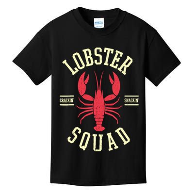Lobster Squad Lobster Festival I Lobster Enthusiasts Kids T-Shirt