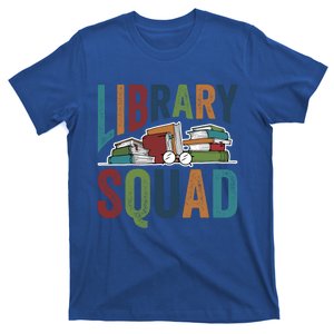 Library Squad Librarian Reader Reading Book Lover Bookworm Gift T-Shirt