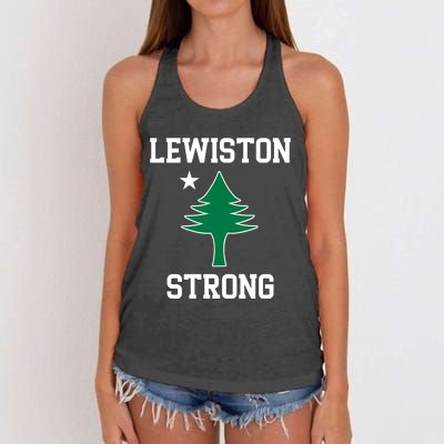 Lewiston Strong Women's Knotted Racerback Tank