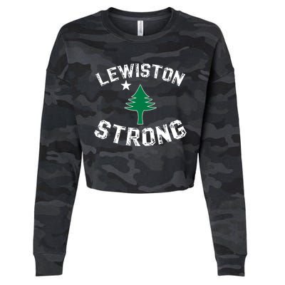 Lewiston Strong Cropped Pullover Crew