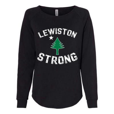 Lewiston Strong Womens California Wash Sweatshirt