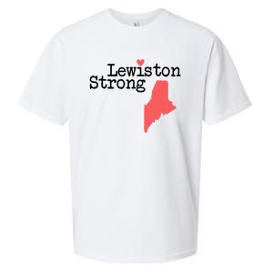 Lewiston Strong Lewiston Strong  Lewiston Stron  Sueded Cloud Jersey T-Shirt