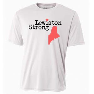 Lewiston Strong Lewiston Strong  Lewiston Stron  Cooling Performance Crew T-Shirt