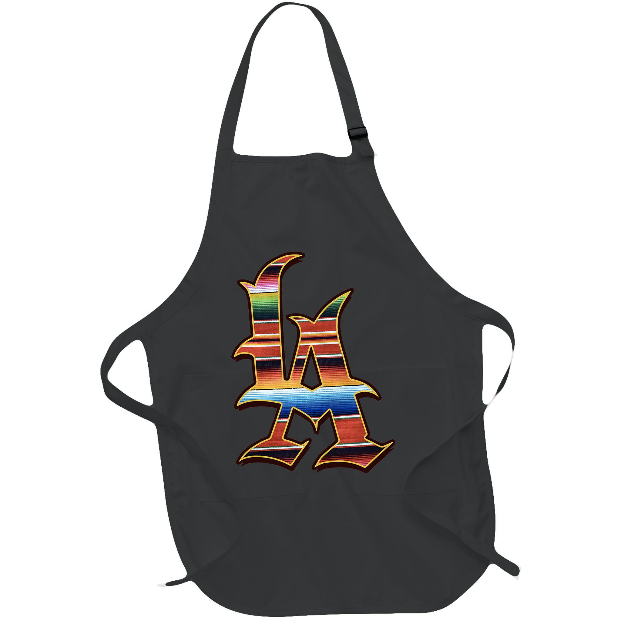 LA Sarape Los Angeles LA Sarape East LA Baseball Mexican Apron