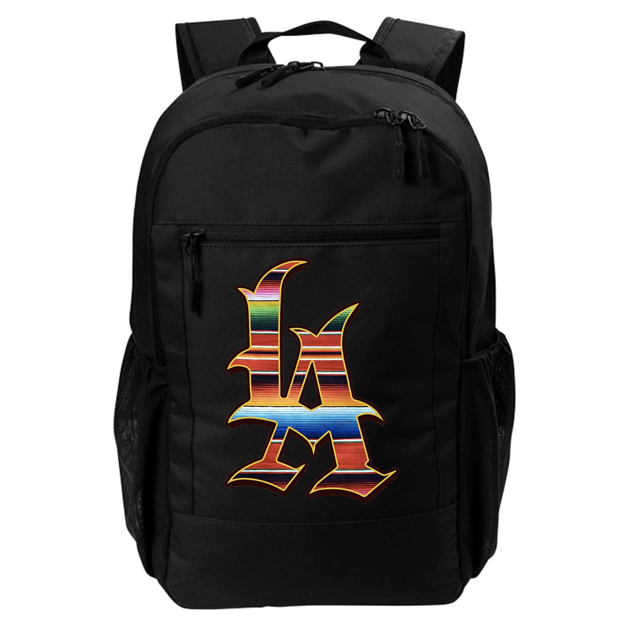LA Sarape Los Angeles LA Sarape East LA Baseball Mexican Backpack