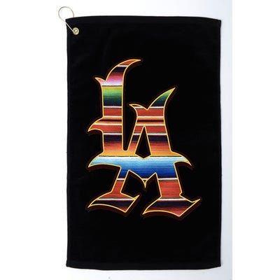 LA Sarape Los Angeles LA Sarape East LA Baseball Mexican Golf Towel