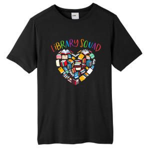 Library Squad Librarian Bookworm Book Lover Tall Fusion ChromaSoft Performance T-Shirt