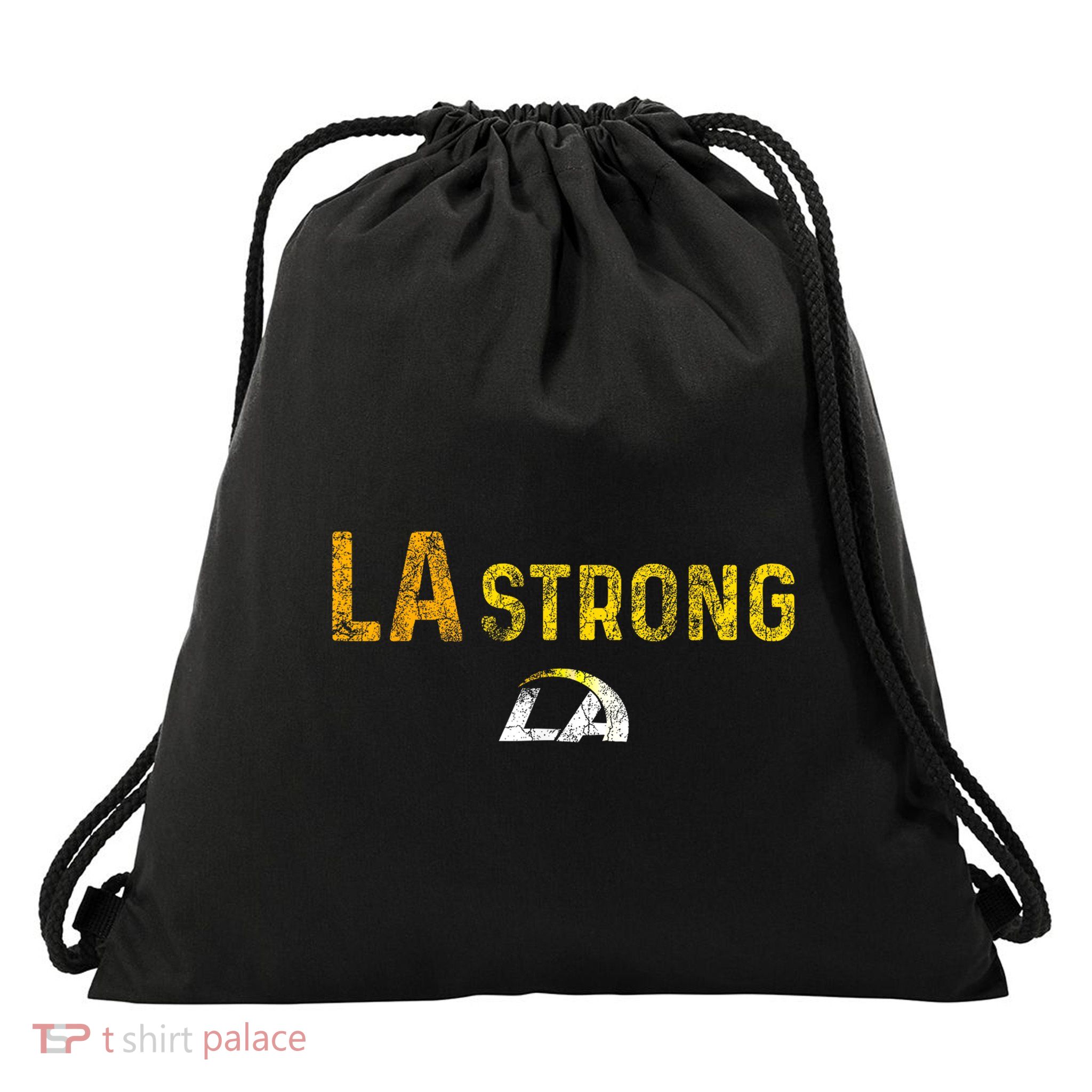 La Strong Lafd Drawstring Bag