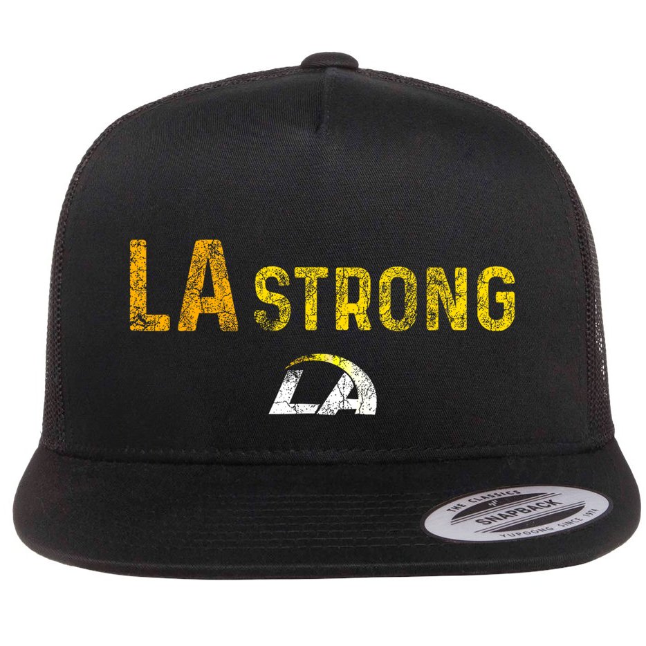 La Strong Lafd Flat Bill Trucker Hat