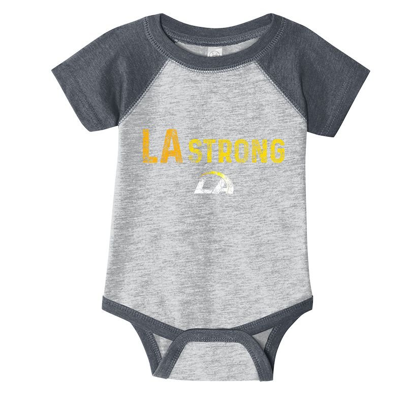 La Strong Lafd Infant Baby Jersey Bodysuit