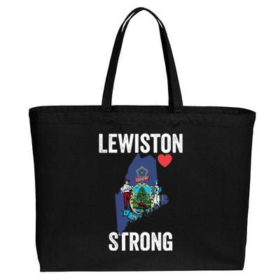 Lewiston Strong Cotton Canvas Jumbo Tote