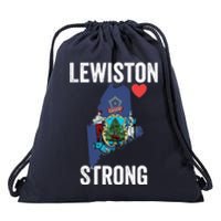 Lewiston Strong Drawstring Bag