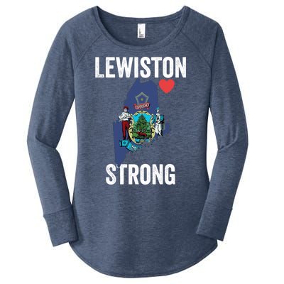 Lewiston Strong Women's Perfect Tri Tunic Long Sleeve Shirt