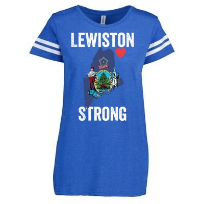 Lewiston Strong Enza Ladies Jersey Football T-Shirt