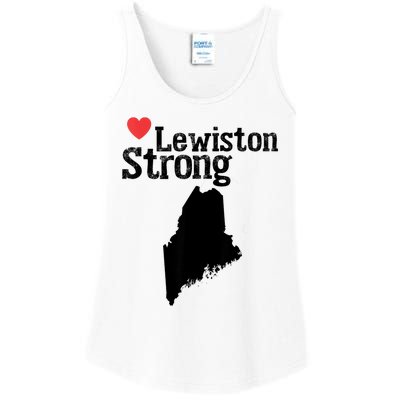 Lewiston Strong Ladies Essential Tank