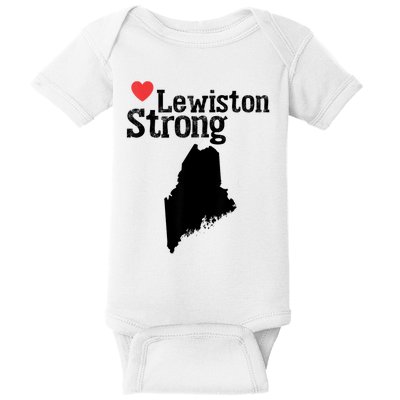 Lewiston Strong Baby Bodysuit