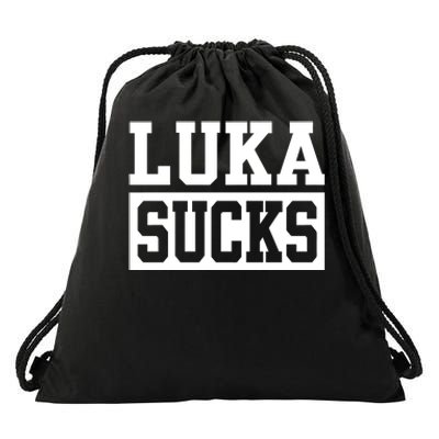 Luka Sucks Drawstring Bag