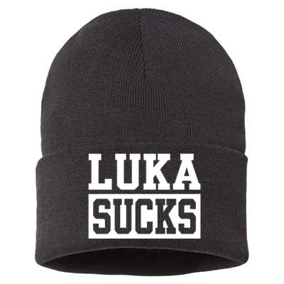 Luka Sucks Sustainable Knit Beanie