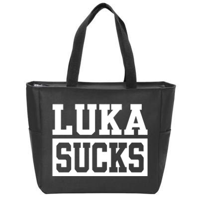 Luka Sucks Zip Tote Bag