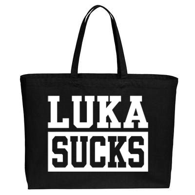 Luka Sucks Cotton Canvas Jumbo Tote